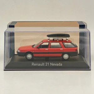 Norev 1/43 Renault 21 Nevada 1989 Red with Accessories Diecast Model Car - Picture 1 of 7