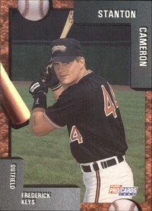1992 Frederick Keys Fleer/ProCards #1818 Stanton Cameron