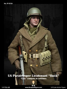 1/6 U.S. Paratrooper Airborne Division-Lieutenant 12" Action Figure New Stocked - Picture 1 of 22