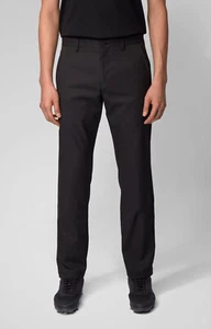 HUGO BOSS Black Black Slim Fit HAKAN mens Golf Pants size 28R - Picture 1 of 4