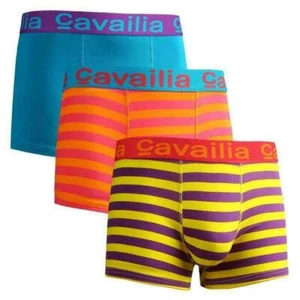 Herren Boxershorts Baumwolle reichhaltige Unterwäsche Cavailia Designer 3er-pack,6,12 h-08 - Bild 1 von 3