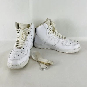 Nike Air Force 1 High ‘07 White High Top Sneaker 315121-115 Mens Size: 10 - Picture 1 of 11