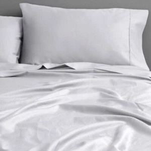 Canningvale Palazzo Royale King Sheet Set - Crisp White - Picture 1 of 3