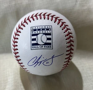 Chipper Jones signed Inscribed Baseball Fanatics Cert Clean - Picture 1 of 2