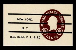 SCOTT #U535 Precancelled VERY FINE MINT CUT SQUARE - Picture 1 of 2