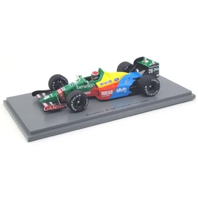 1989 Emanuele Pirro Benetton Ford B188 GP di Francia - 1/43 Spark Models - Immagine 1 di 3
