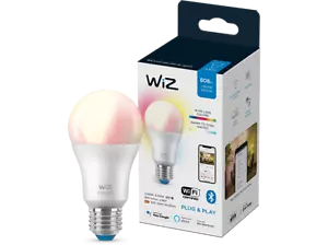 Bombilla inteligente WiZ 8W 806lm casquillo E27, Luz blanca/Colores, WiFi - Imagen 1 de 12