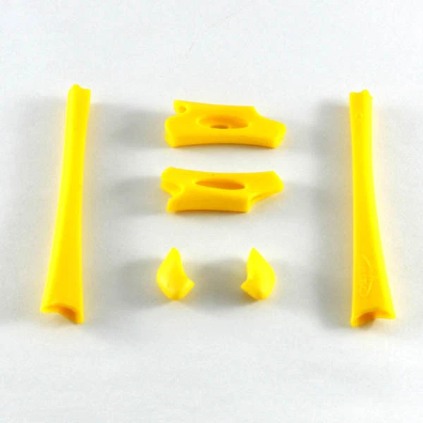 Calcetines bajos y superiores Walleva amarillos + almohadillas nasales para chaqueta antiaérea Oakley/XLJ Foto 1 de 1