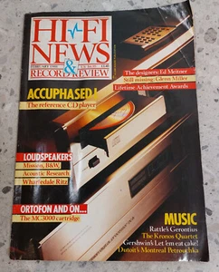Hi-Fi NEWS Volume 33 No 2 Audio Hi-Fi magazine February 1988 Accuphase DP80/DC81 - Imagen 1 de 3