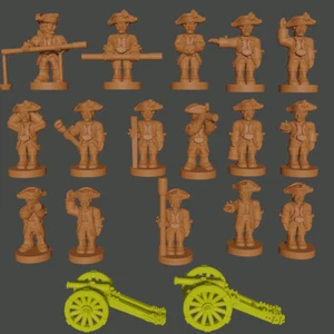 6mm/1:300th SYW Austrian Artillery (Turner Miniatures) - Picture 1 of 1