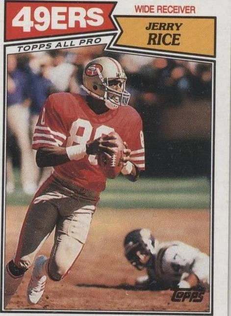 1987 Topps Jerry Rice #115