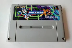 ROCKMAN X2 MEGAMAN CAPCOM Super Famicom SNES SFC Cartridge only tested -a729- - Bild 1 von 12