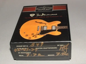 Seymour Duncan Joe Bonamassa Signature Blonde Dot 1960 ES-335 Set #549 - Picture 1 of 2