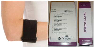 Correa de soporte para antebrazo de lujo para codo de tenista DJO PROCARE UNIV NEGRO 79-81030 2" Foto 1 de 2
