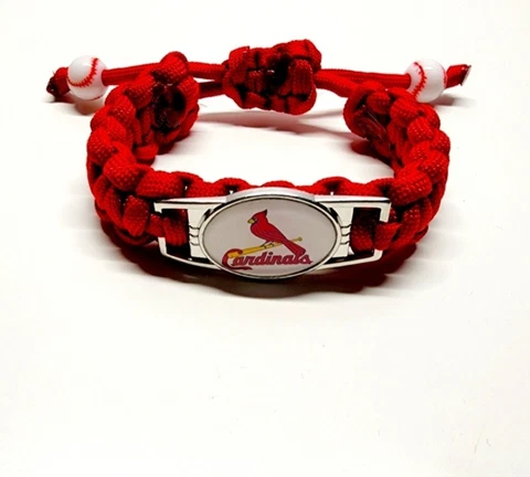 St. Louis Cardinals Adjustable Bracelet Fan Apparel & Souvenir Baseball MLB Cover