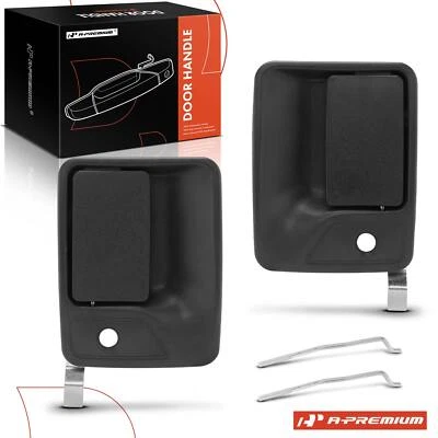 纹理黑色外门把手前部适用于福特 F-250 350 450 550 Super Duty — 第 1/4 张图片