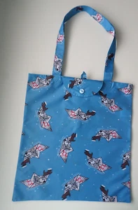 RADLEY - SAIL AWAY - RADLEY DOG & BOATS - BLUE FOLDAWAY TOTE SHOPPER - RRP £16 - Picture 1 of 12