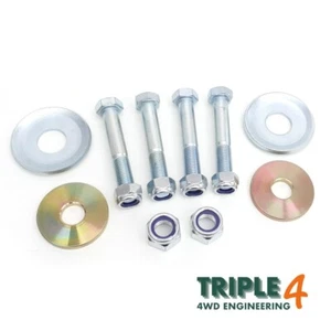OEM Front Radius Arm Bolt Kit & Chassis Washers Land Rover Discovery 1 - Picture 1 of 1