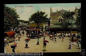 SRI LANKA, CEYLON 06-Main Street. Colombo. - Picture 1 of 1