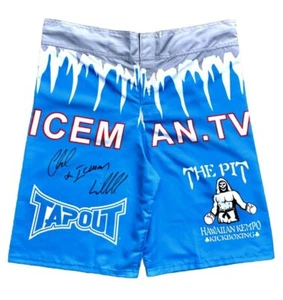 Chuck "The Iceman" Liddell signierte UFC Tapout Trunks (PSA) PSA in der Gegenwart - Bild 1 von 4