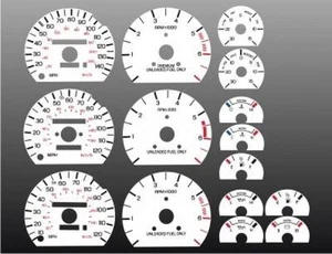 White Face Gauges for 1989-1996 Ford Thunderbird Cougar - Foto 1 di 4
