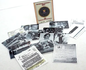 Miniatur - FBI - "KENNEDY ASSASSINATION" Verschwörungsakte - Puppenhaus 1:12 - Bild 1 von 3