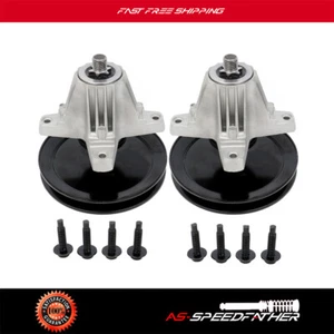 2* Gruppo mandrino per MTD Cub Cadet 46" XT1-LT46 XT2-LX46 918-06977 918-06977A - Foto 1 di 11