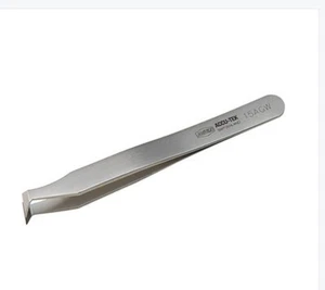 Aven 18114ACU Pattern 15AGW Cutting Sharp Precision Tweezer, Stainless Steel - Picture 1 of 1