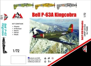 AMG AMG72426 Bell P-63A Kingcobra (USAF) plastic kit - Picture 1 of 1
