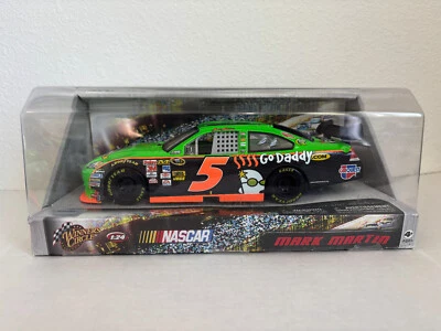 Mark Martin #5 Go Daddy 1:24 Nascar Car New in Box - Image 1 of 4