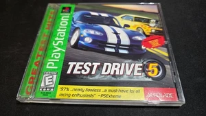 Test Drive 5 Greatest Hits Sony Playstation 1 PS1 MINT cond COMPLETE+reg card! - Picture 1 of 5