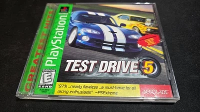Test Drive 5 Greatest Hits Sony Playstation 1 PS1 MINT cond COMPLETE+reg card! - Image 1 of 4