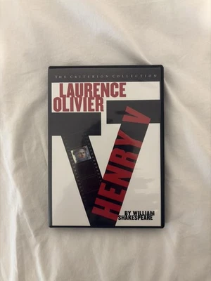Henry V 1944 Criterion Collection DVD Laurence Olivier, William Shakespeare - Image 1 of 4