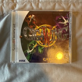GigaWing (Sega Dreamcast, 2000) CIB  [NTSC-U]