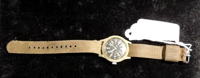 Benrus 1975 Vietnam Era H3 Military Plastic General Mil-W-46374A Field Watch - Image 1 of 4