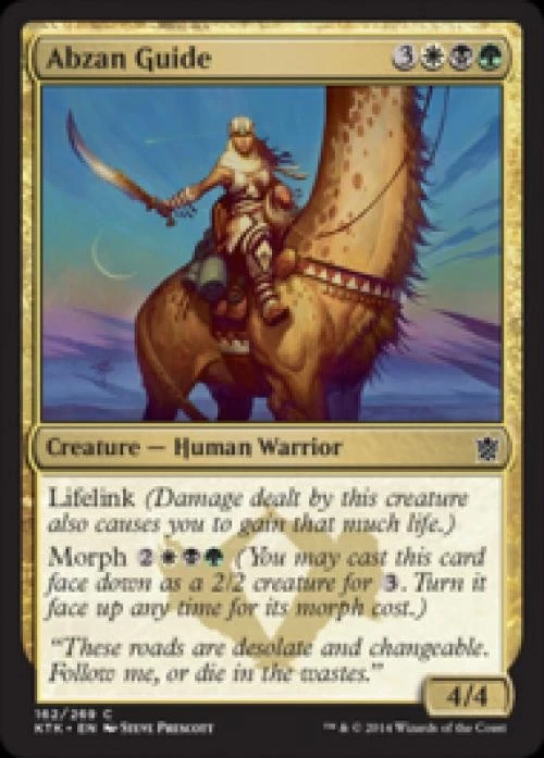 Abzan Guide -Foil Light Play MTG Khans of Tarkir - Image 1 of 1