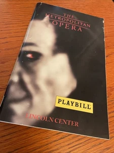 Metropolitan Opera Playbill 2003 FAUST Marcus Haddock JAMES MORRIS - Picture 1 of 9