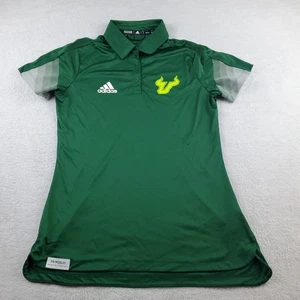 Adidas Poloshirt University of South Florida Bulls Damen Grün Größe M  - Bild 1 von 19