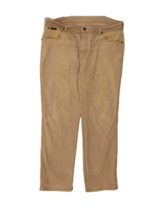 Pantalones de mezclilla rectos elásticos Texas W38 L30 beige algodón DM04 WRANGLER para hombre - Imagen 1 de 4
