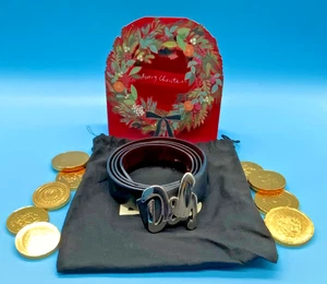 D&G BELT LEATHER WITH LOGO "D&G" 95/38 IDEAL XMAS🎁REDUCED TO SELL !! - Picture 1 of 9