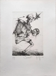 GERTRUDE DEGENHARDT - Sommer (p.p.). Handsignierte und nummerierte Radierung. - Picture 1 of 4