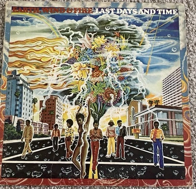 Earth, Wind & Fire- Last Days And Time- LP 1972 Columbia KC 31702 - Image 1 of 4