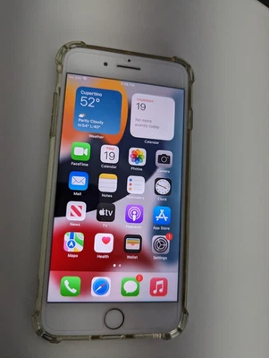 Used Apple iPhone 7 Plus 256GB Silver Unlocked - Image 1 of 4