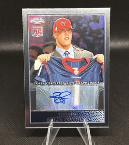 2009 Topps Chrome - Brian Cushing #TC130 (RC) Auto Autograph Houston Texans USC - Picture 1 of 2