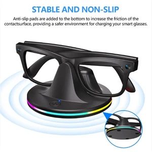 For Ray-Ban Wayfarer Skyler AI Glasses Charging Stand Charging Dock Accessories - Picture 1 of 11