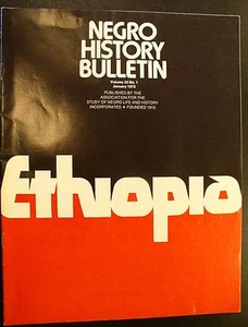 1972 Negro History Bulletin -EHTIOPIA Issue - Picture 1 of 1