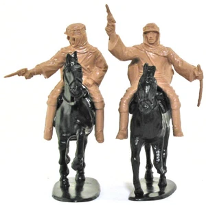 Reamsa Lawrence of Arabia & Auda Abu Tayi w 2 Imex Horses - 60mm plastic - Picture 1 of 1