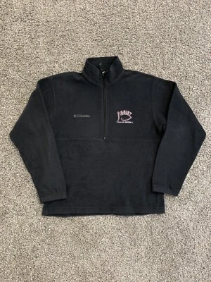 Pullover universitario negro Columbia Texas A&M Aggies 1/4 bolsillos con cremallera polar para hombre M Foto 1 de 4