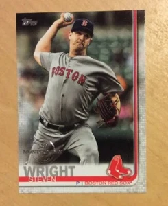 2019 Topps 582 Montgomery Boston Red Sox Steven Wright #518 SP - Picture 1 of 1