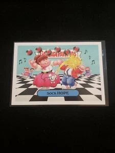 2016 Garbage Pail Kids 22b SOCK HOPE American As Apple Pie GPK Sticker - Picture 1 of 3